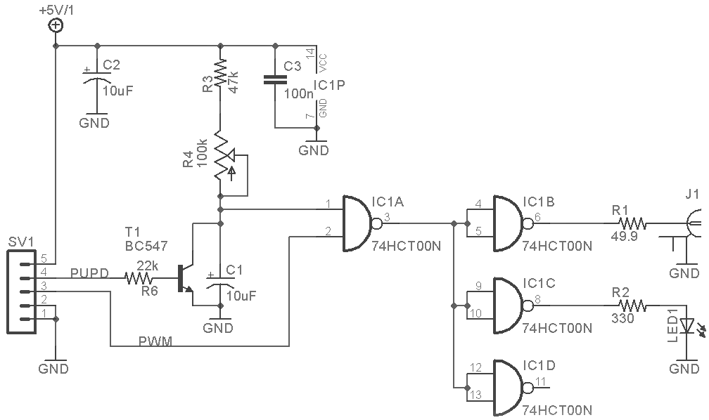 PWM gating and laser turn-on delay circuit